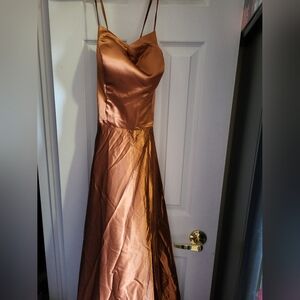 Floor length gown